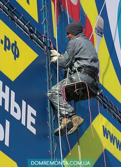 монтаж брандмауэров