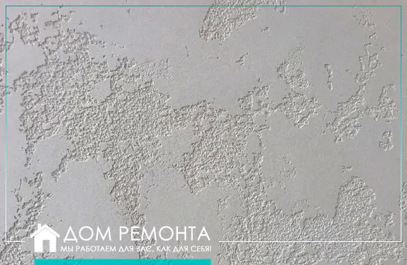 Декоративная штукатурка стен гротто (карта мира) марморино
